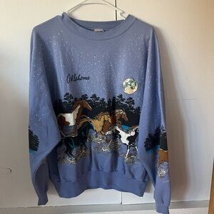 Vintage Lifestyles Horse Sweater